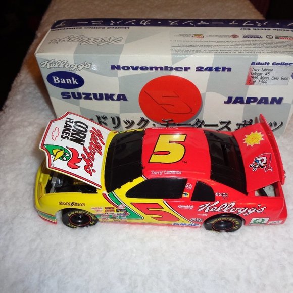 TERRY Labonte Japan Kelloggs Bank Action 1/24 - Picture 1 of 8